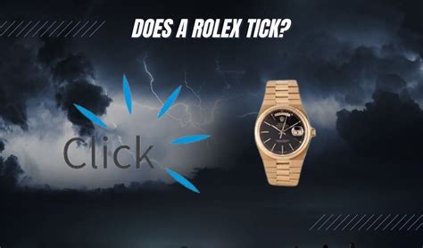 does a rolex tick or glide|what powers a Rolex watch.